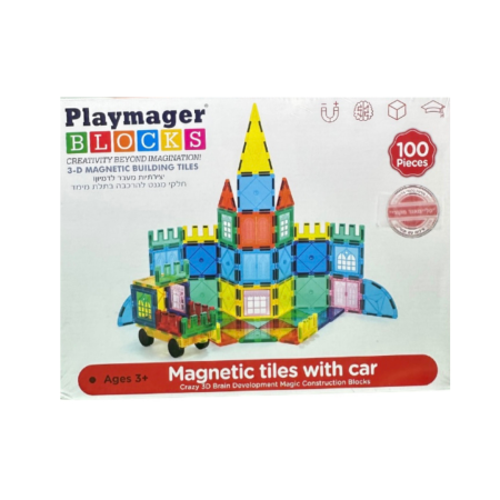 ليجو مغناطيس 100 قطعة